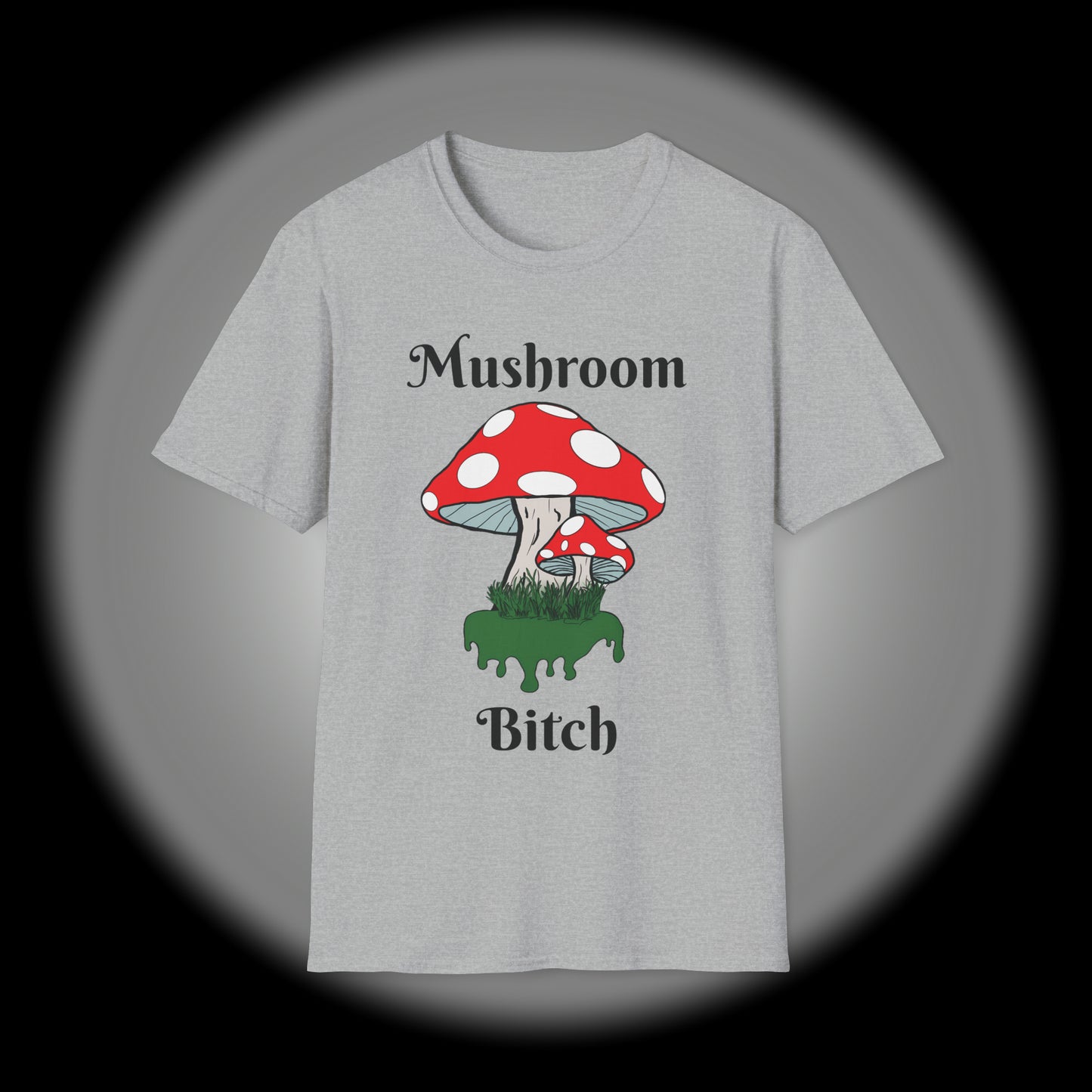 MUSHROOM BITCH Unisex Softstyle T-Shirt