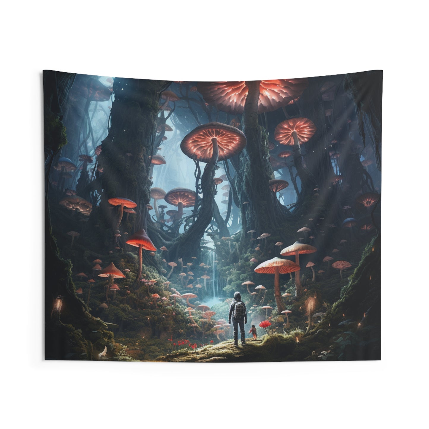 Mushroom Forest Tapestry