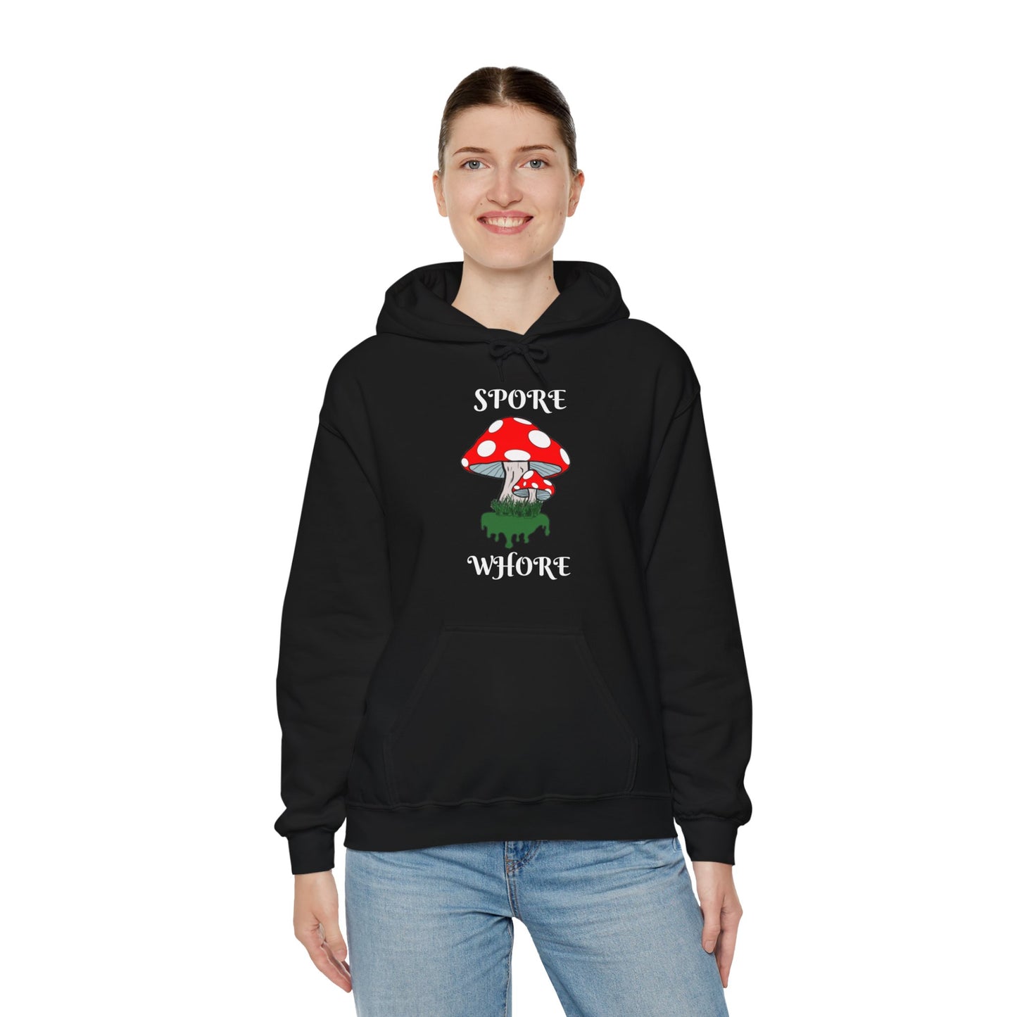 SPORE WHORE Unisex Heavy Blend™ Hooded Sweatshirt