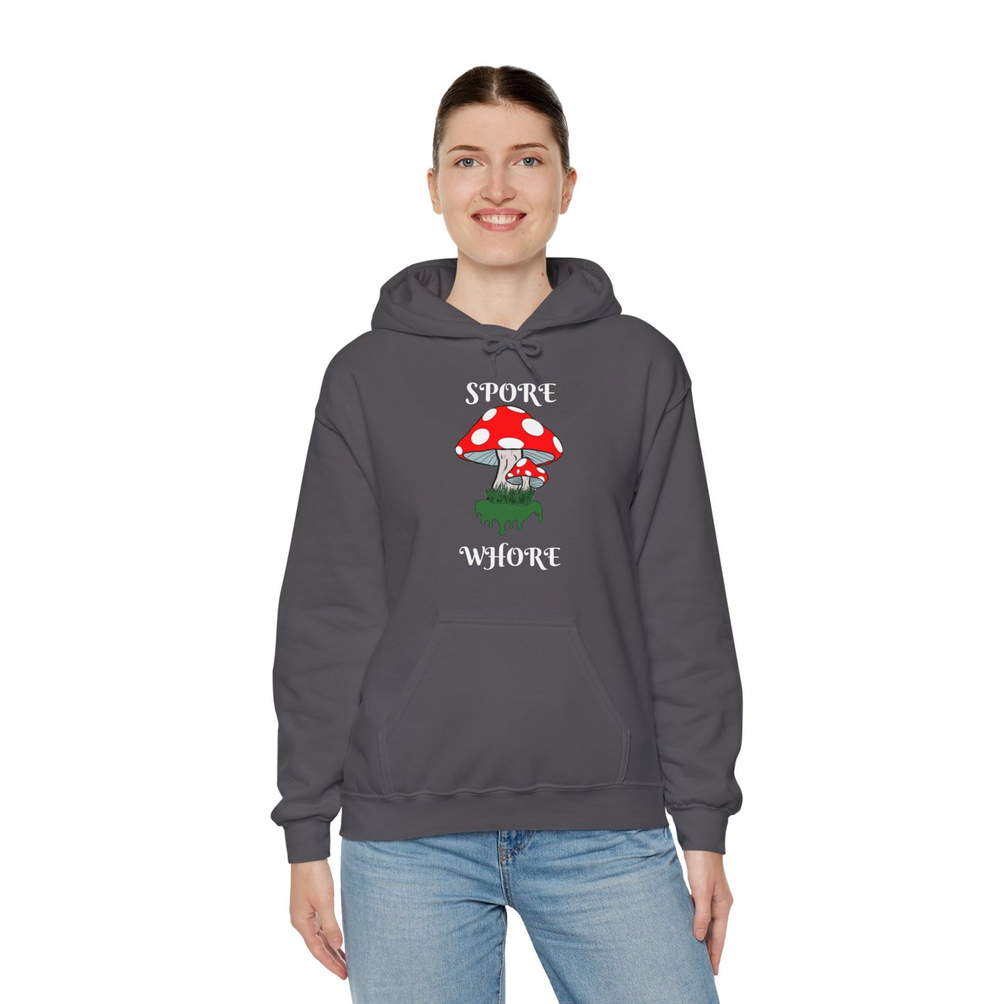 SPORE WHORE Unisex Heavy Blend™ Hooded Sweatshirt