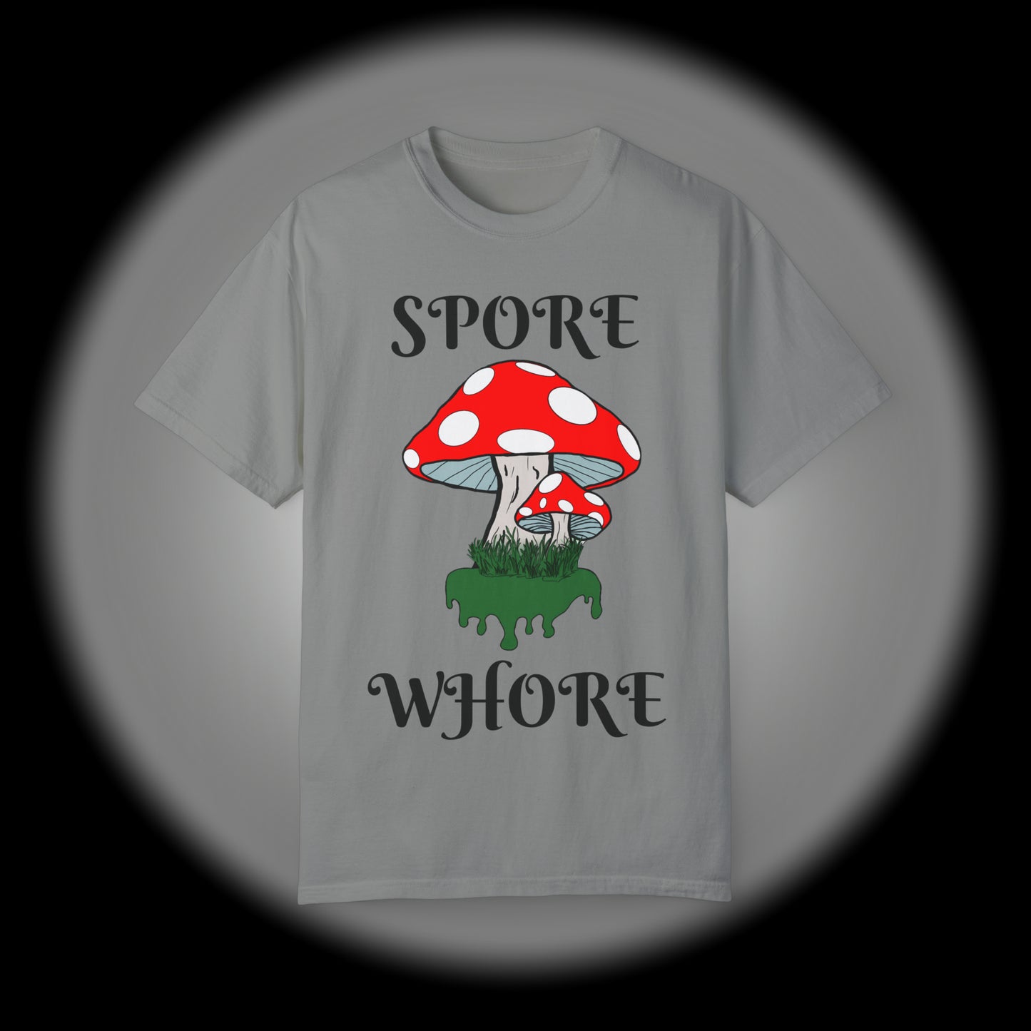 SPORE WHORE Unisex Garment-Dyed T-shirt