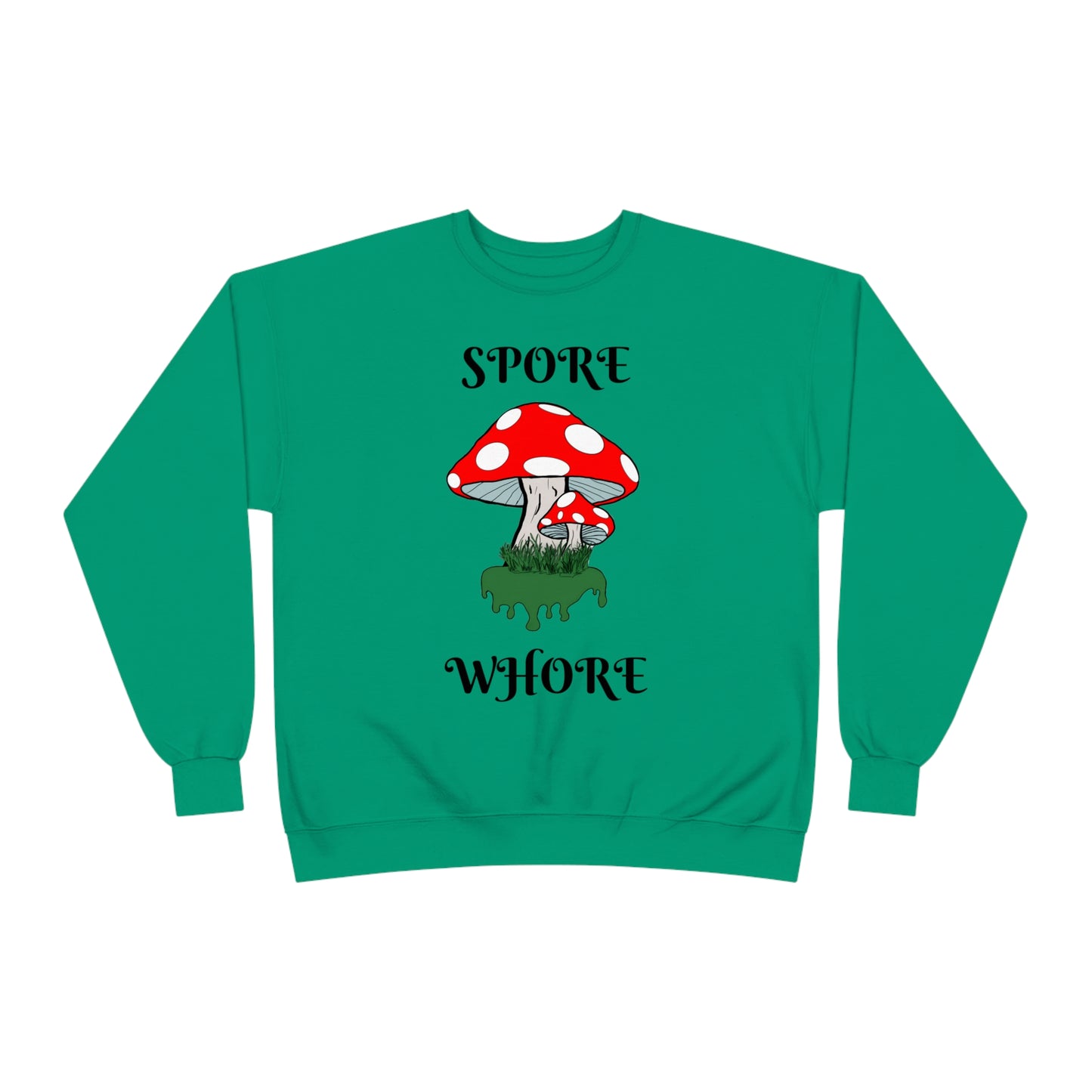 SPORE WHORE Unisex EcoSmart® Crewneck Sweatshirt