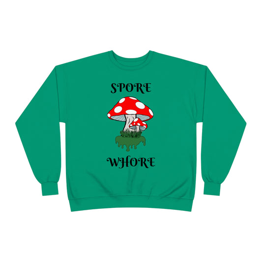 SPORE WHORE Unisex EcoSmart® Crewneck Sweatshirt