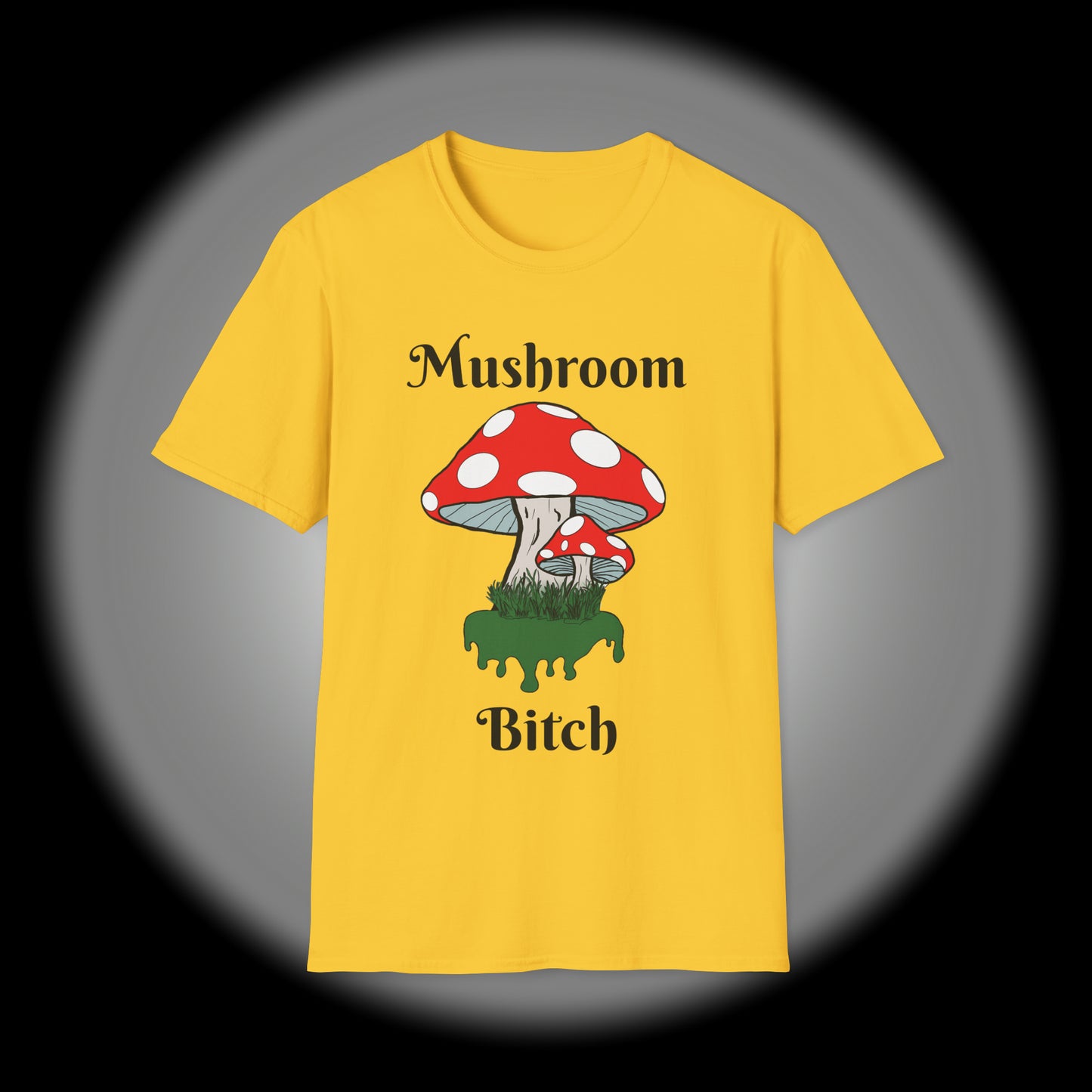 MUSHROOM BITCH Unisex Softstyle T-Shirt