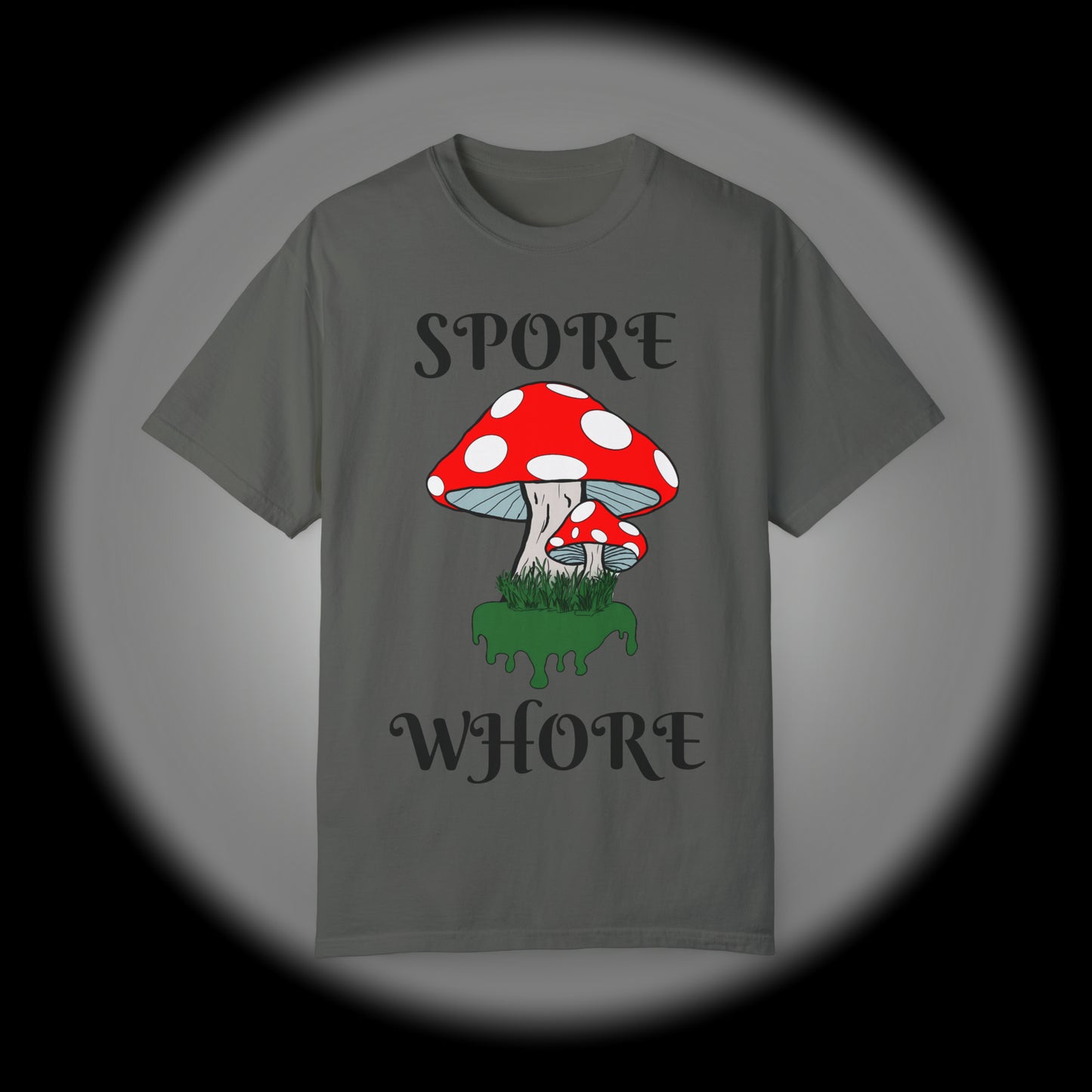 SPORE WHORE Unisex Garment-Dyed T-shirt