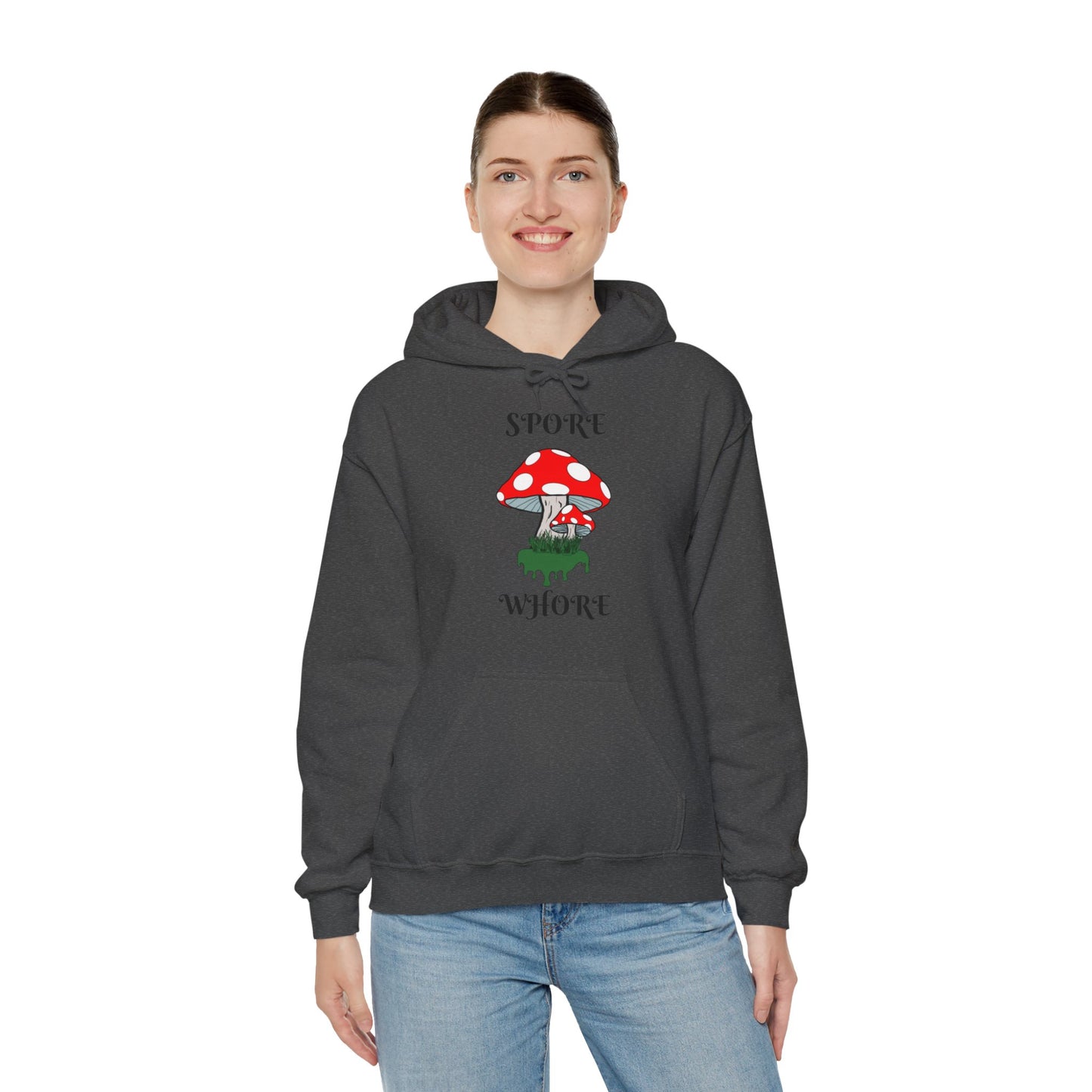 SPORE WHORE Unisex Heavy Blend™ Hooded Sweatshirt