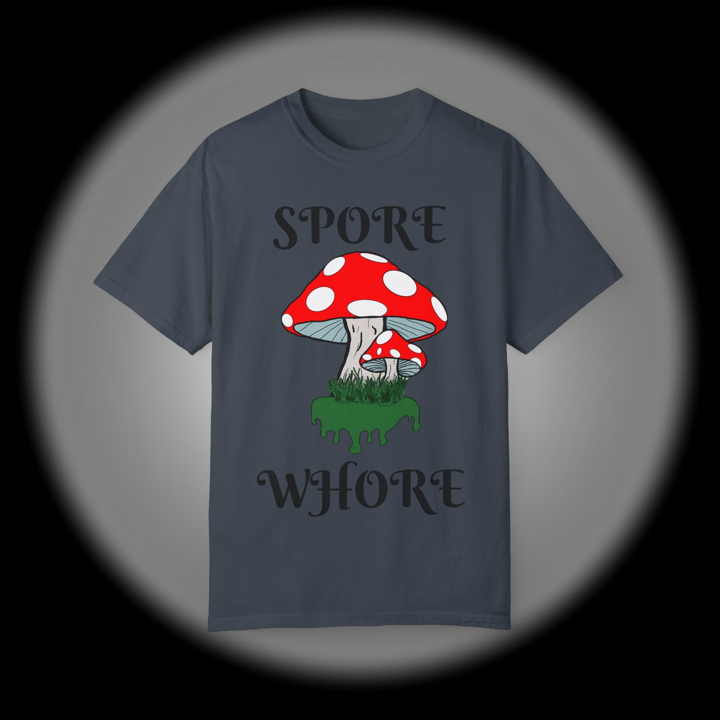 SPORE WHORE Unisex Garment-Dyed T-shirt