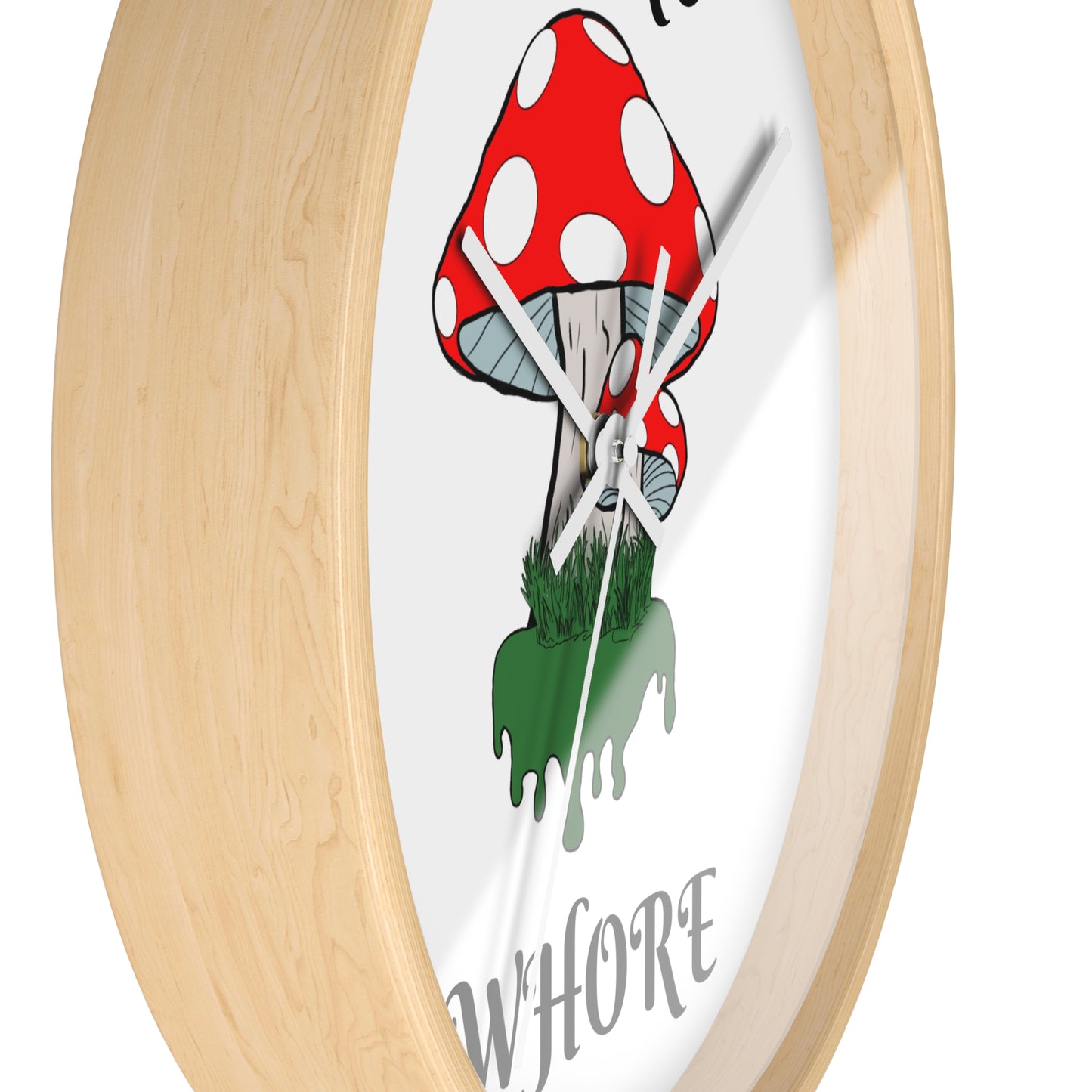 Spore Whore Wall Clock