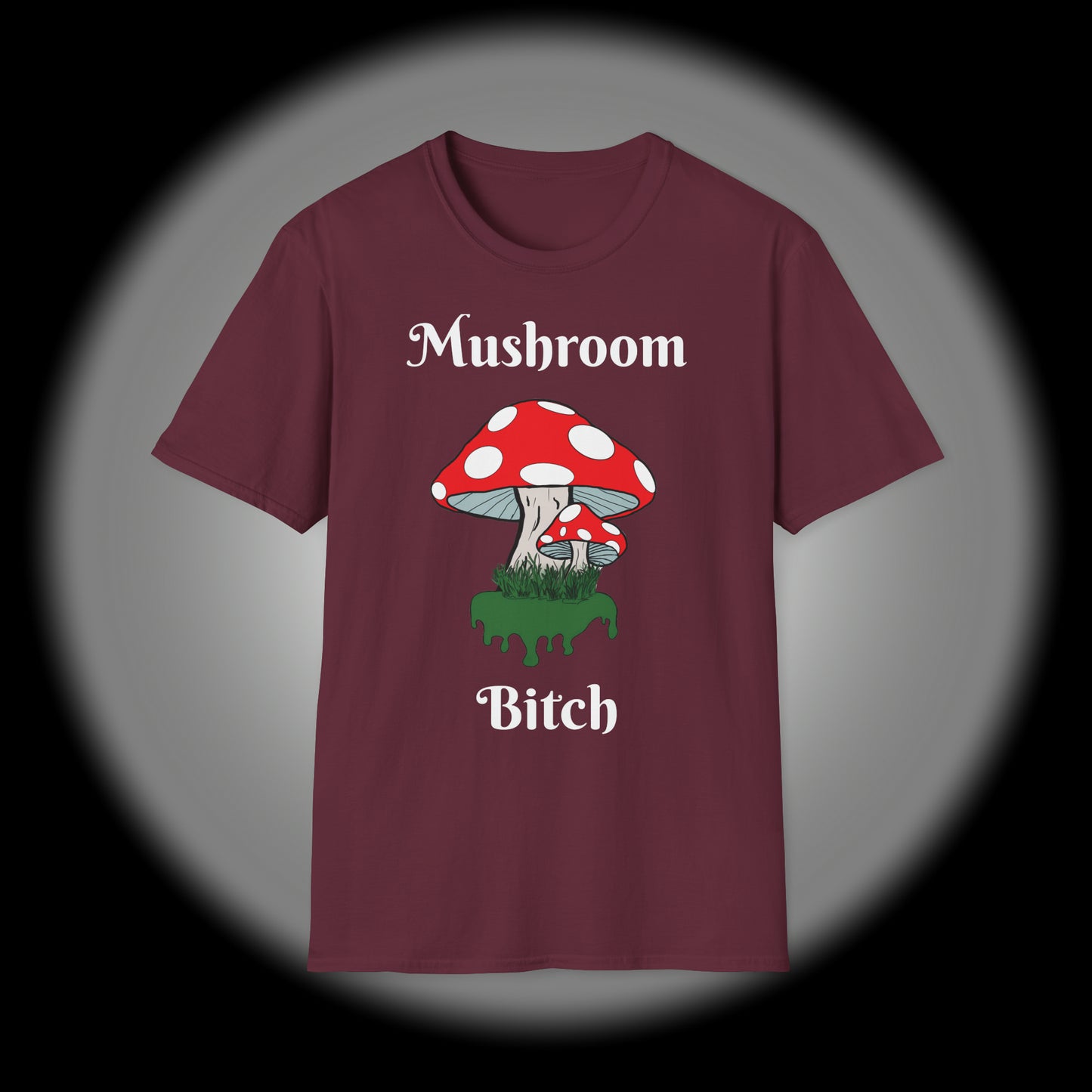 MUSHROOM BITCH Unisex Softstyle T-Shirt