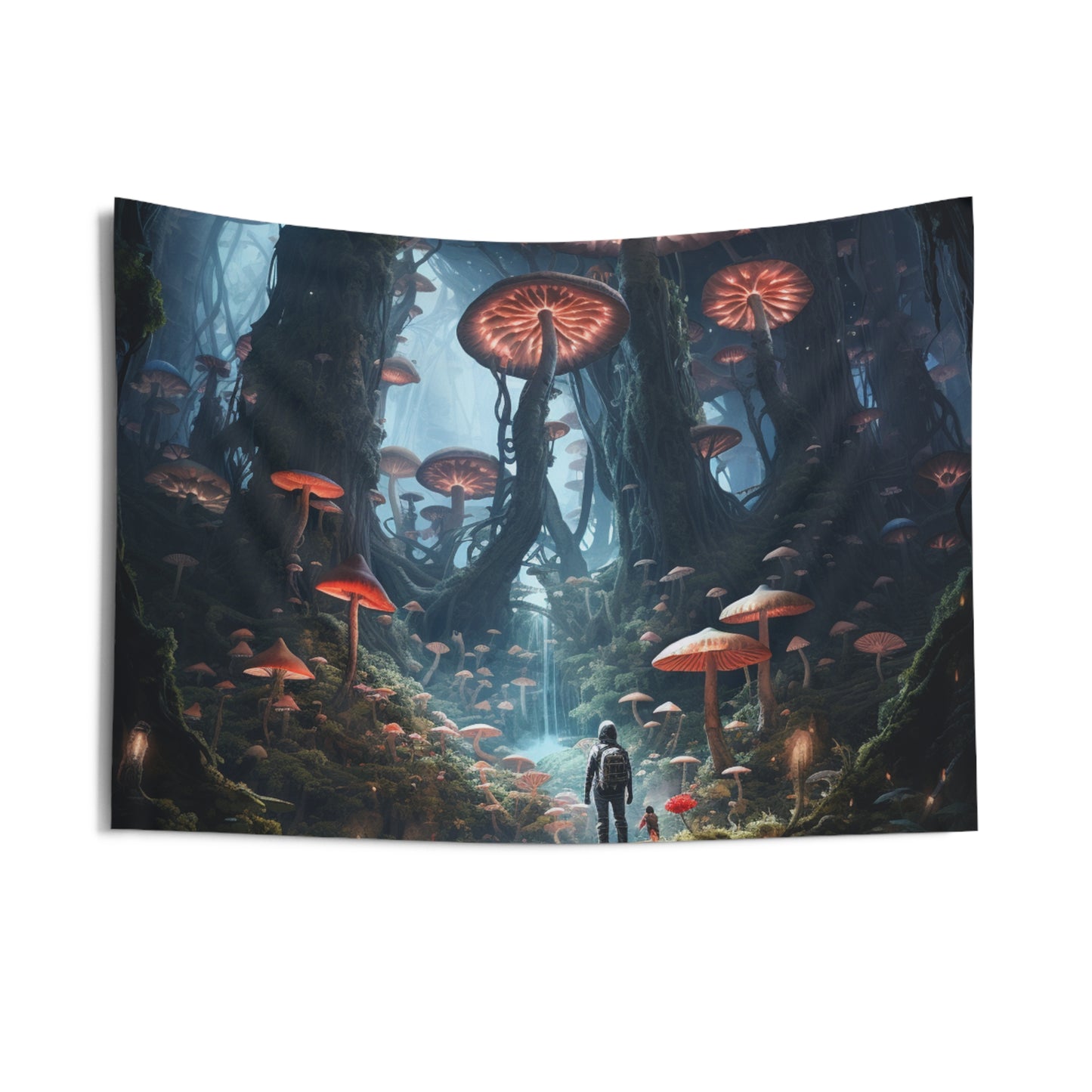 Mushroom Forest Tapestry