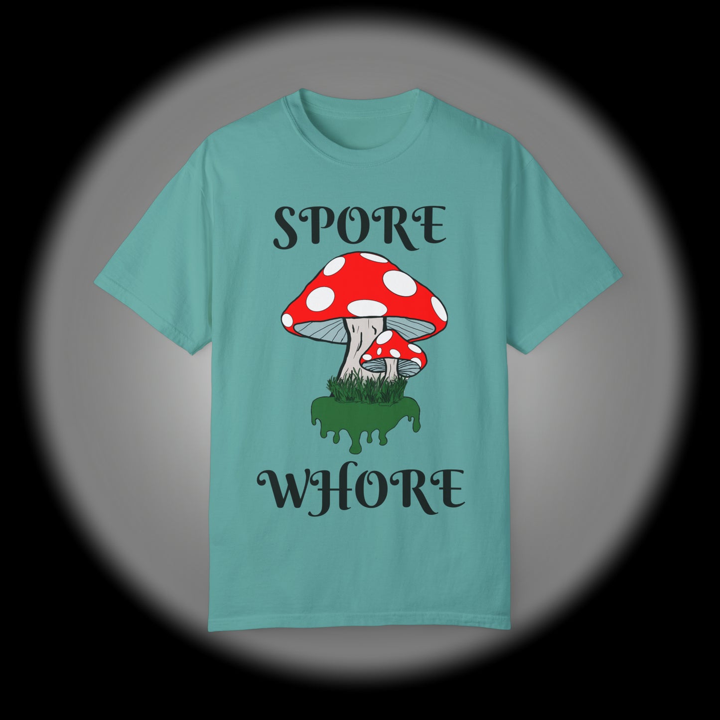 SPORE WHORE Unisex Garment-Dyed T-shirt