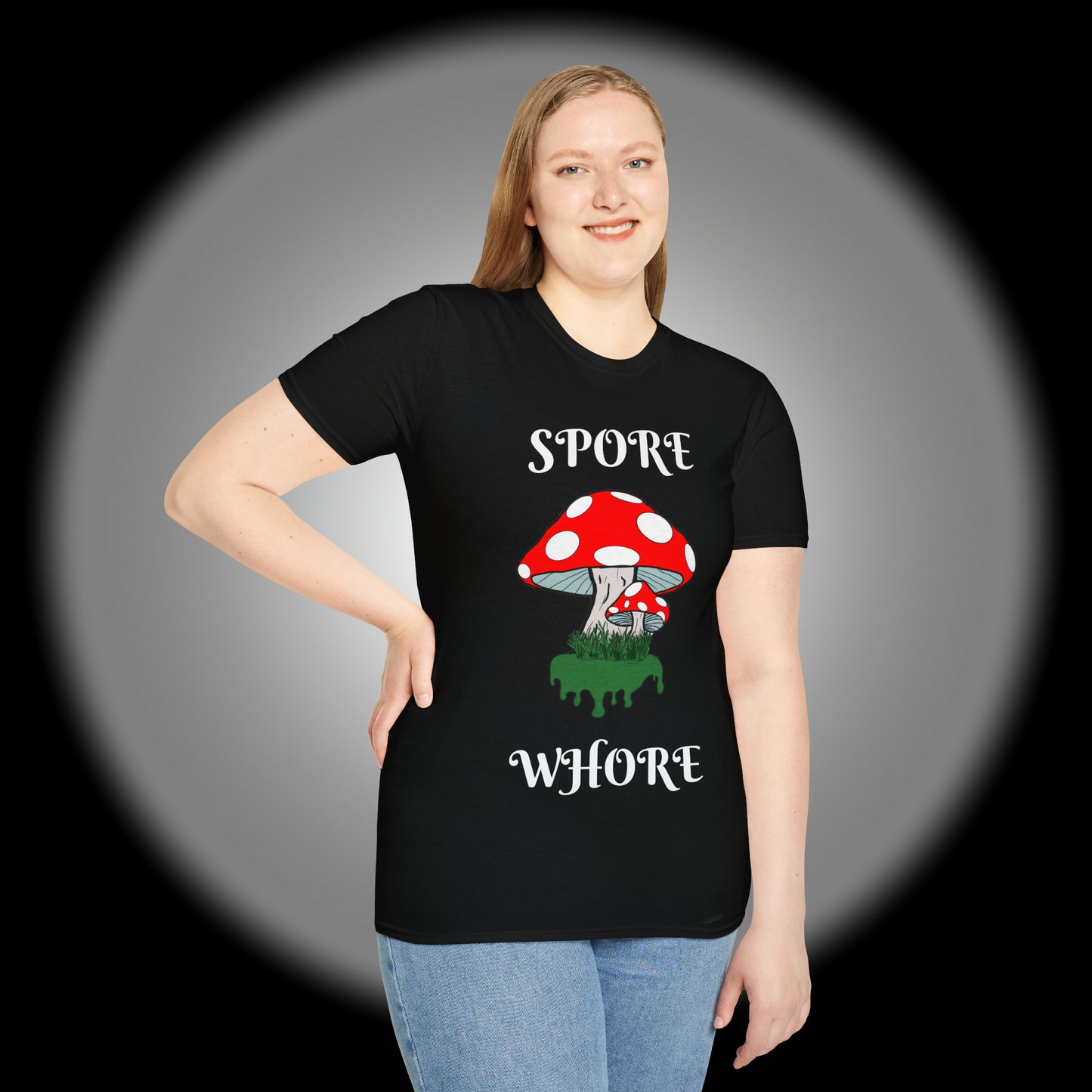 SPORE WHORE Unisex Softstyle T-Shirt