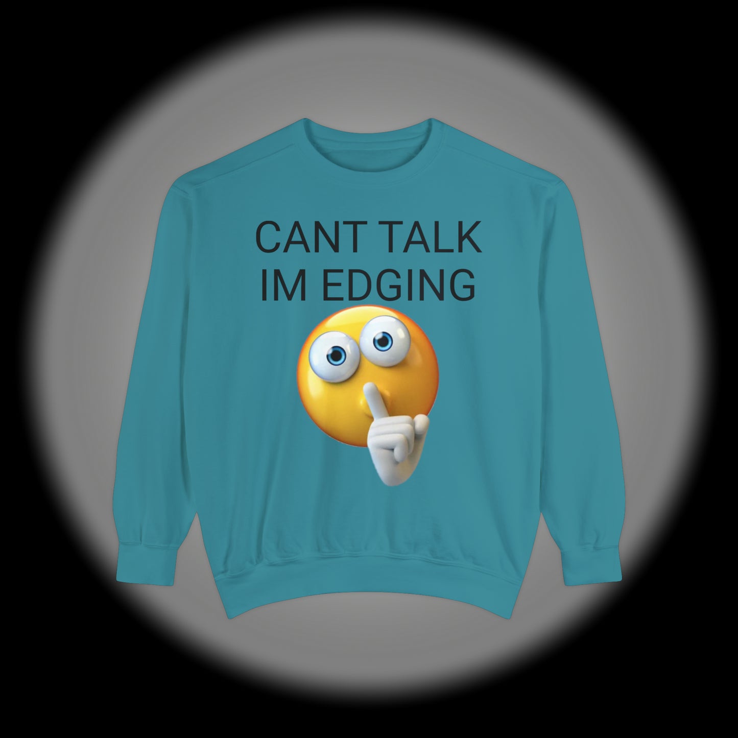 Unisex Garment-Dyed Sweatshirt Don't Talk