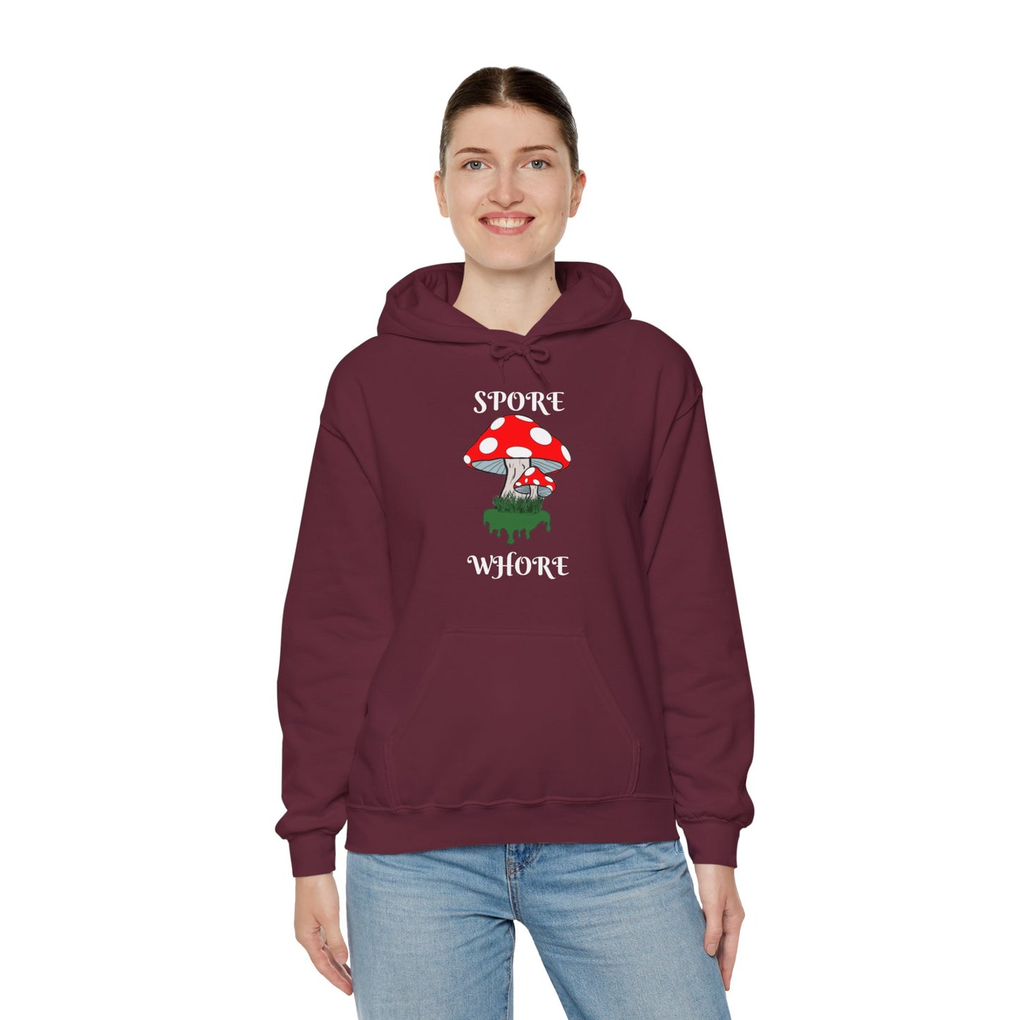 SPORE WHORE Unisex Heavy Blend™ Hooded Sweatshirt