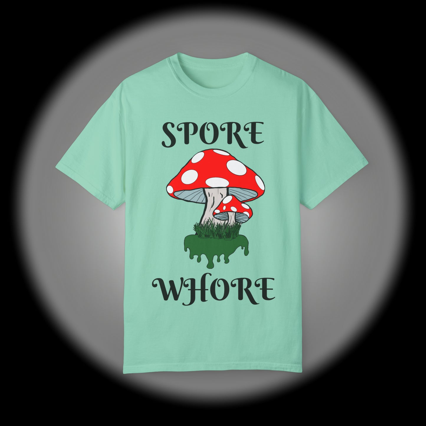 SPORE WHORE Unisex Garment-Dyed T-shirt