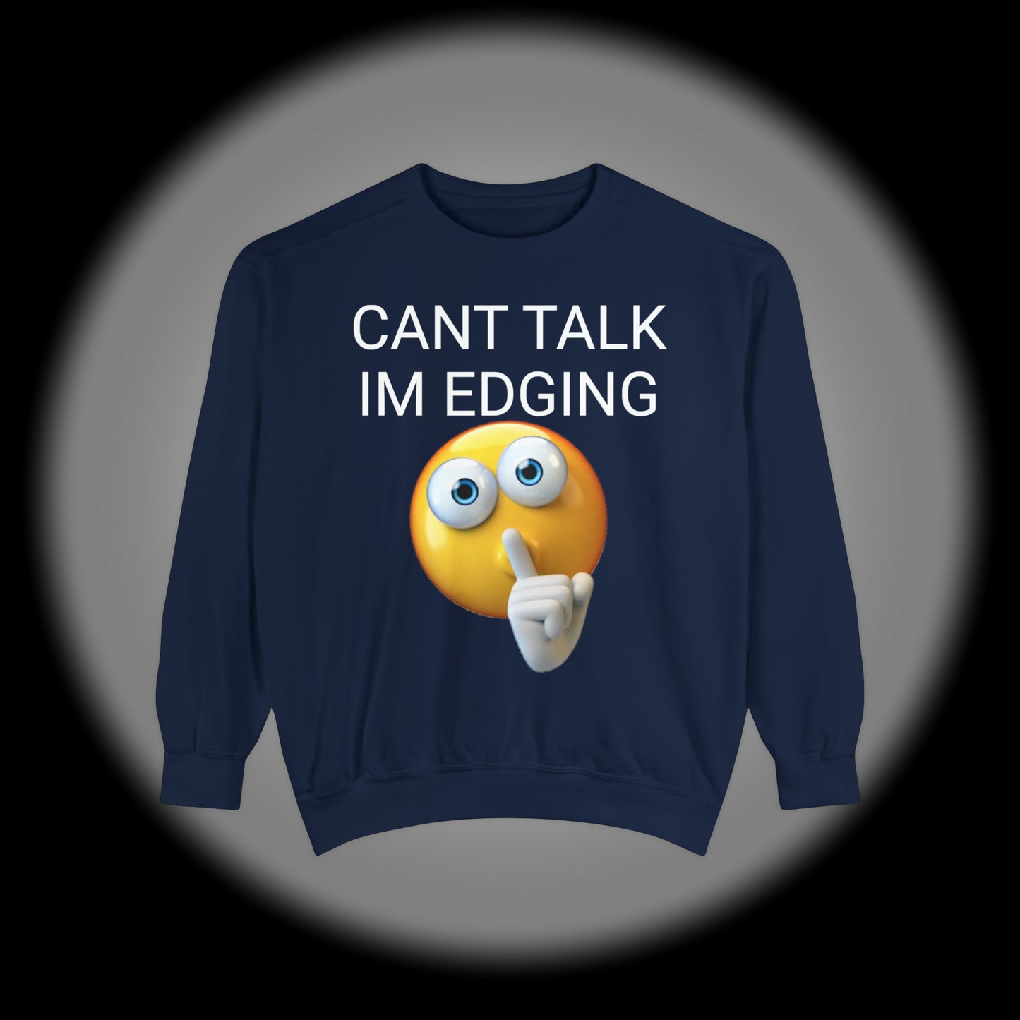 Unisex Garment-Dyed Sweatshirt Don't Talk