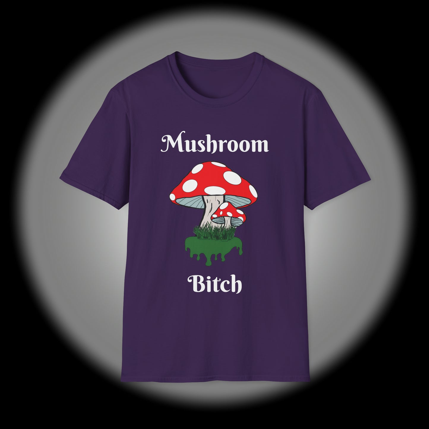 MUSHROOM BITCH Unisex Softstyle T-Shirt