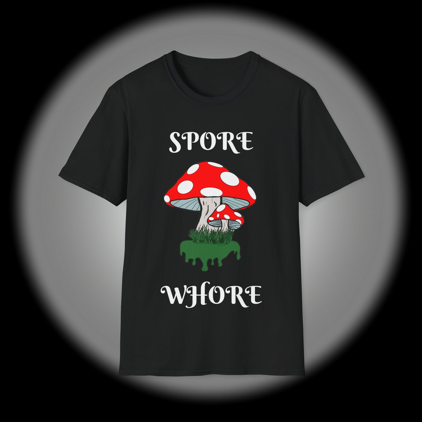 SPORE WHORE Unisex Softstyle T-Shirt