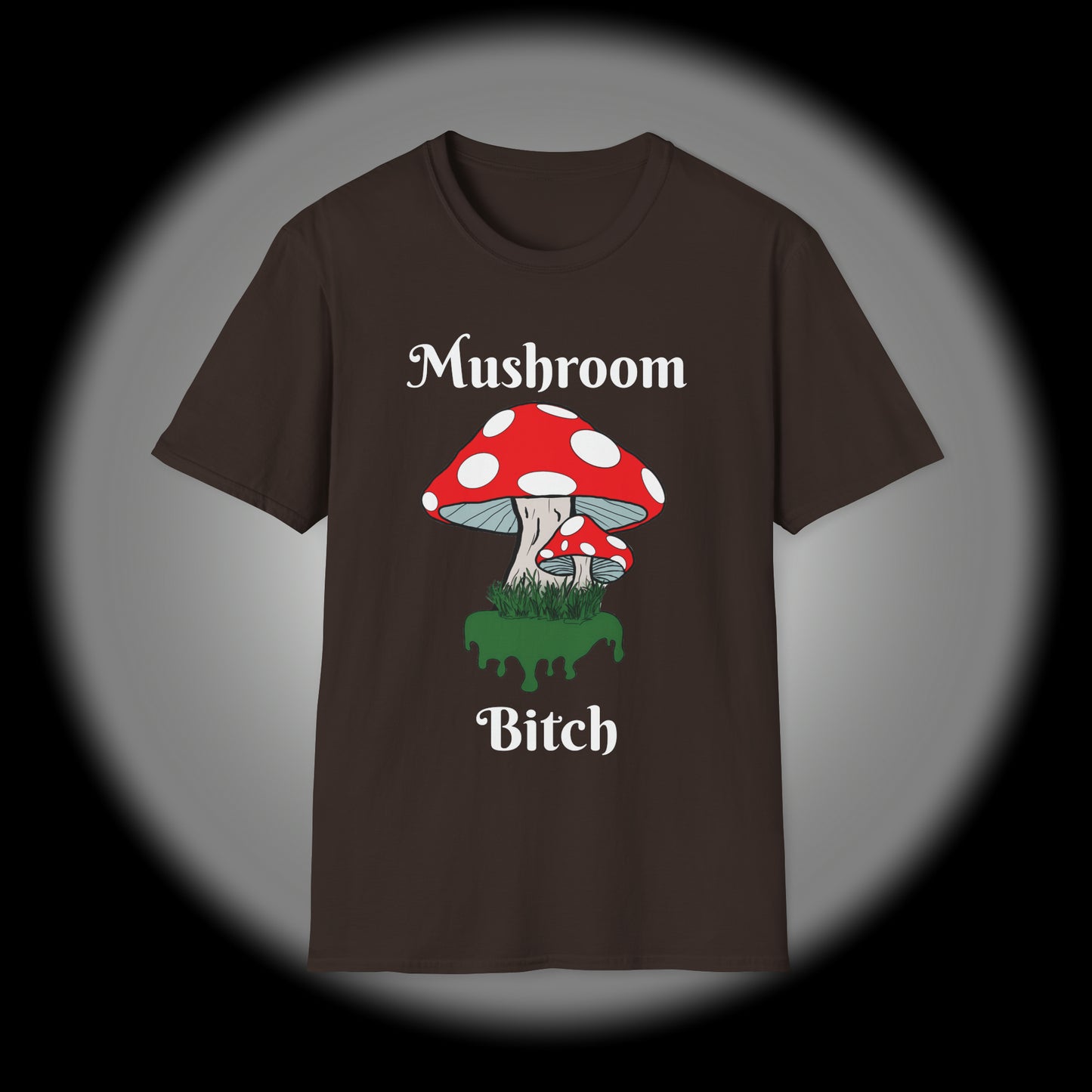 MUSHROOM BITCH Unisex Softstyle T-Shirt