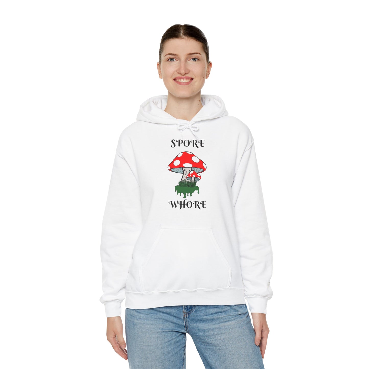 SPORE WHORE Unisex Heavy Blend™ Hooded Sweatshirt