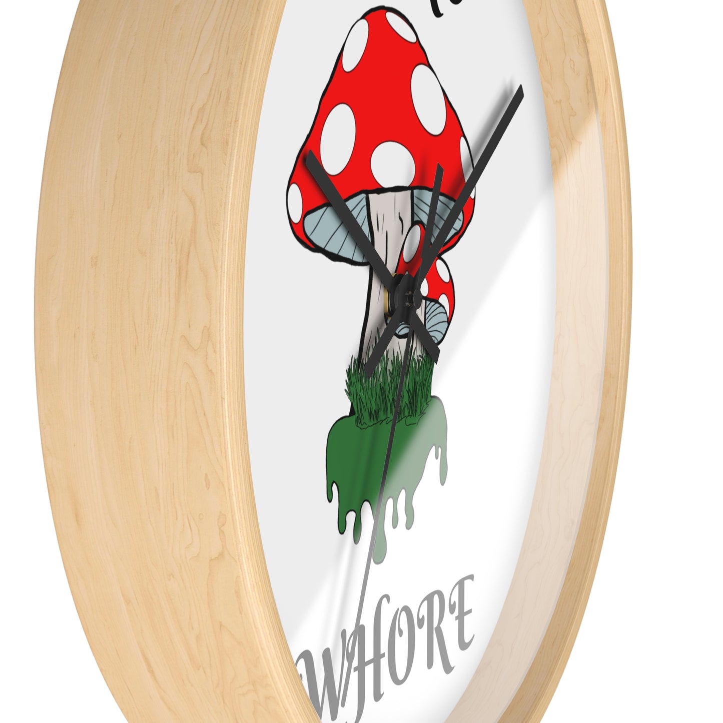 Spore Whore Wall Clock