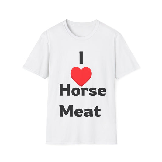 Unisex Softstyle T-Shirt I Love Horses