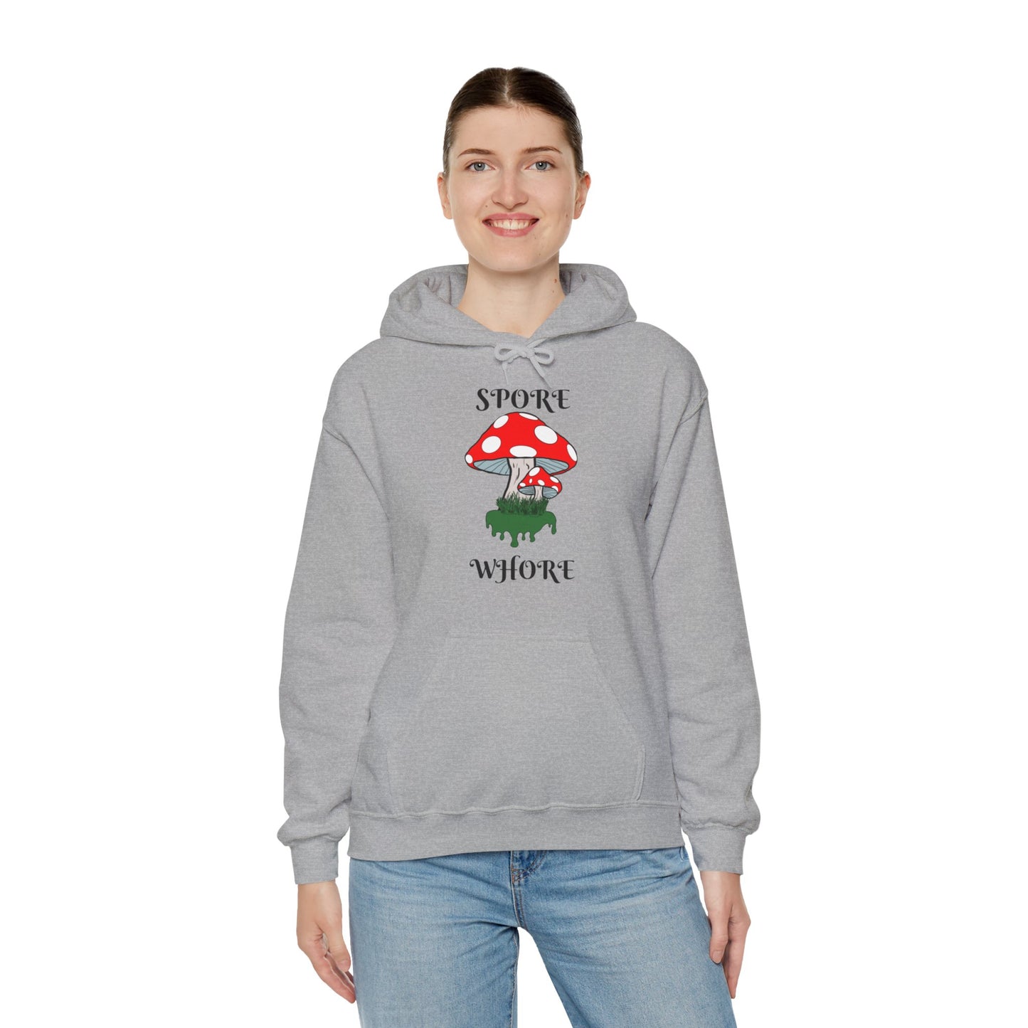 SPORE WHORE Unisex Heavy Blend™ Hooded Sweatshirt