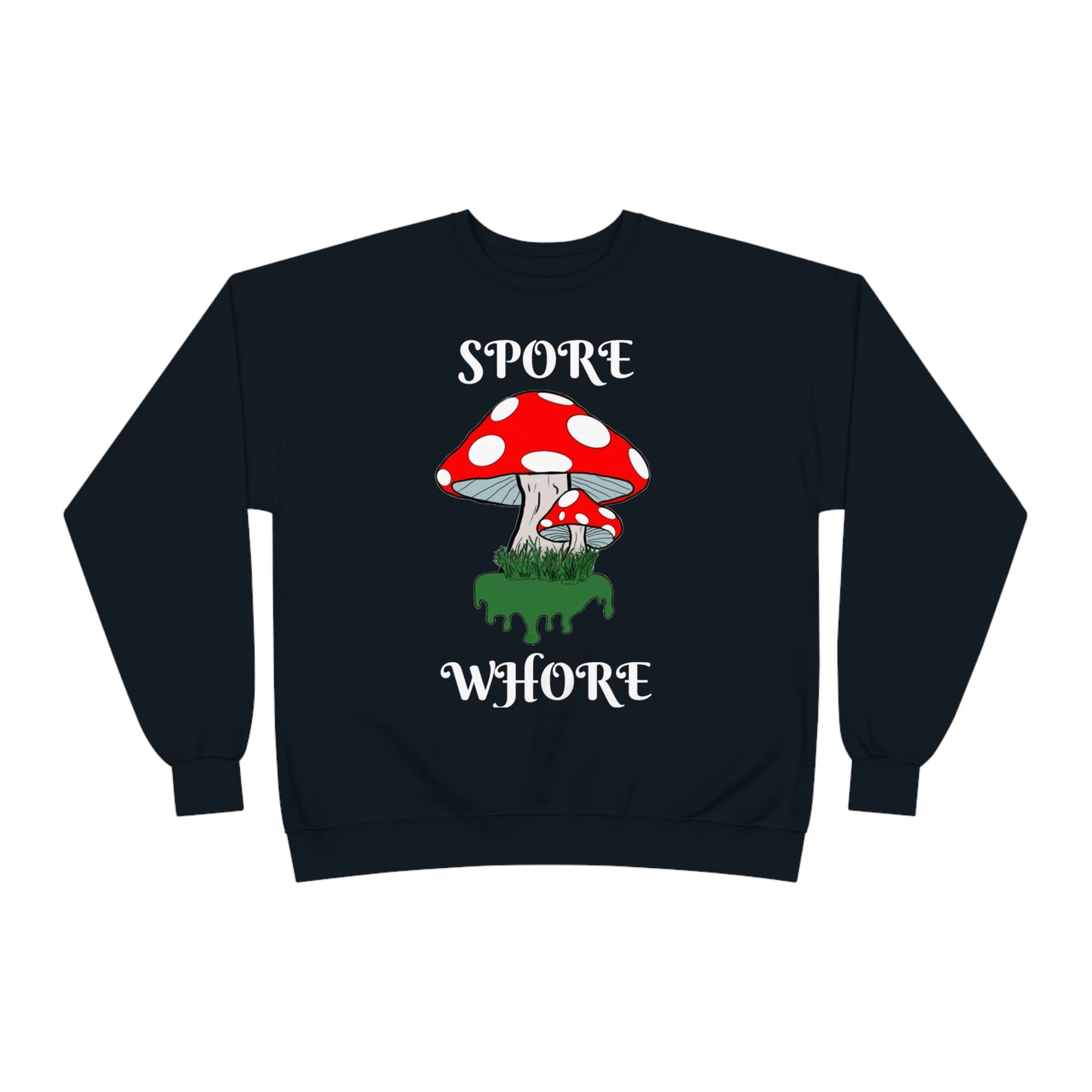 SPORE WHORE Unisex EcoSmart® Crewneck Sweatshirt