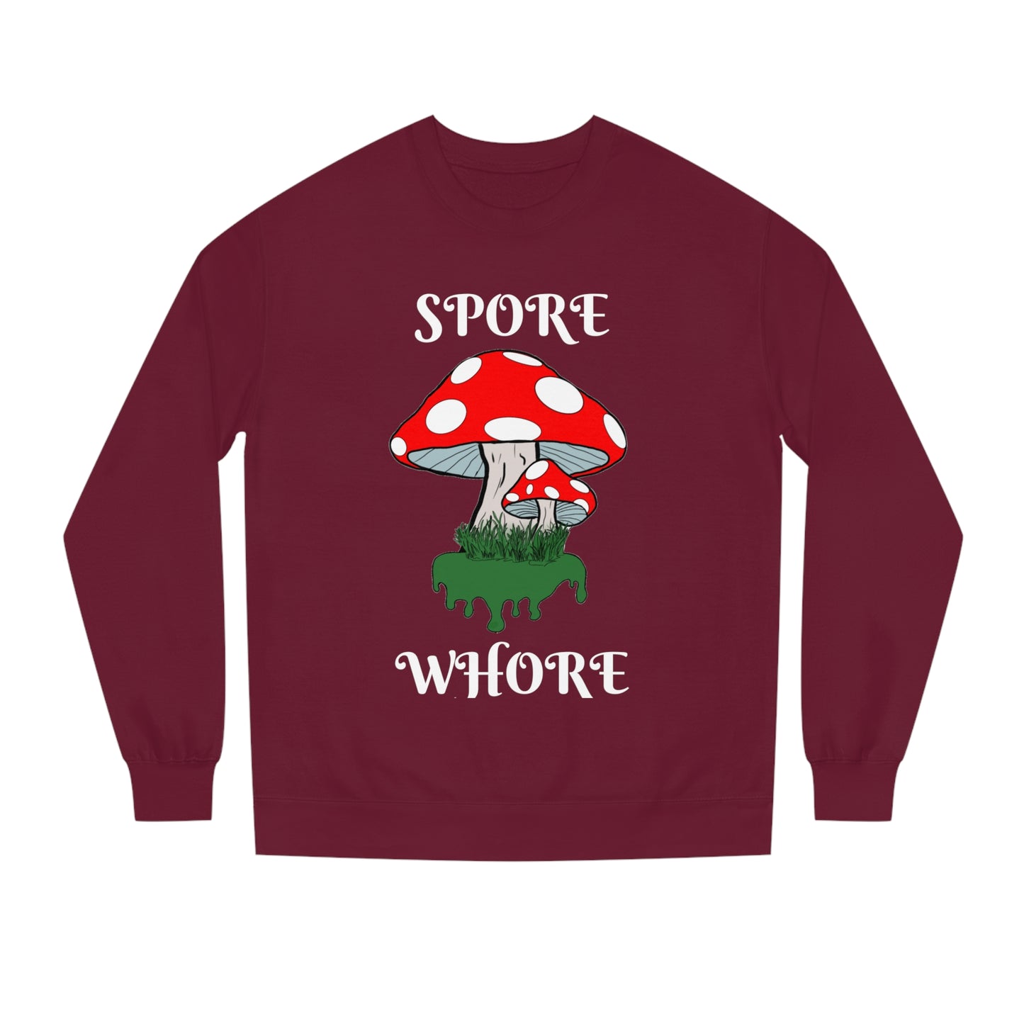 SPORE WHORE Unisex Crew Neck Sweatshirt